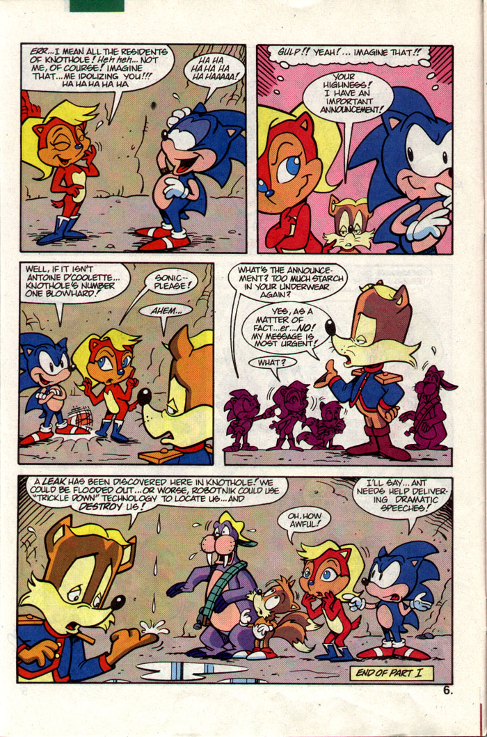 Sonic - Archie Adventure Series February 1993 Page 6